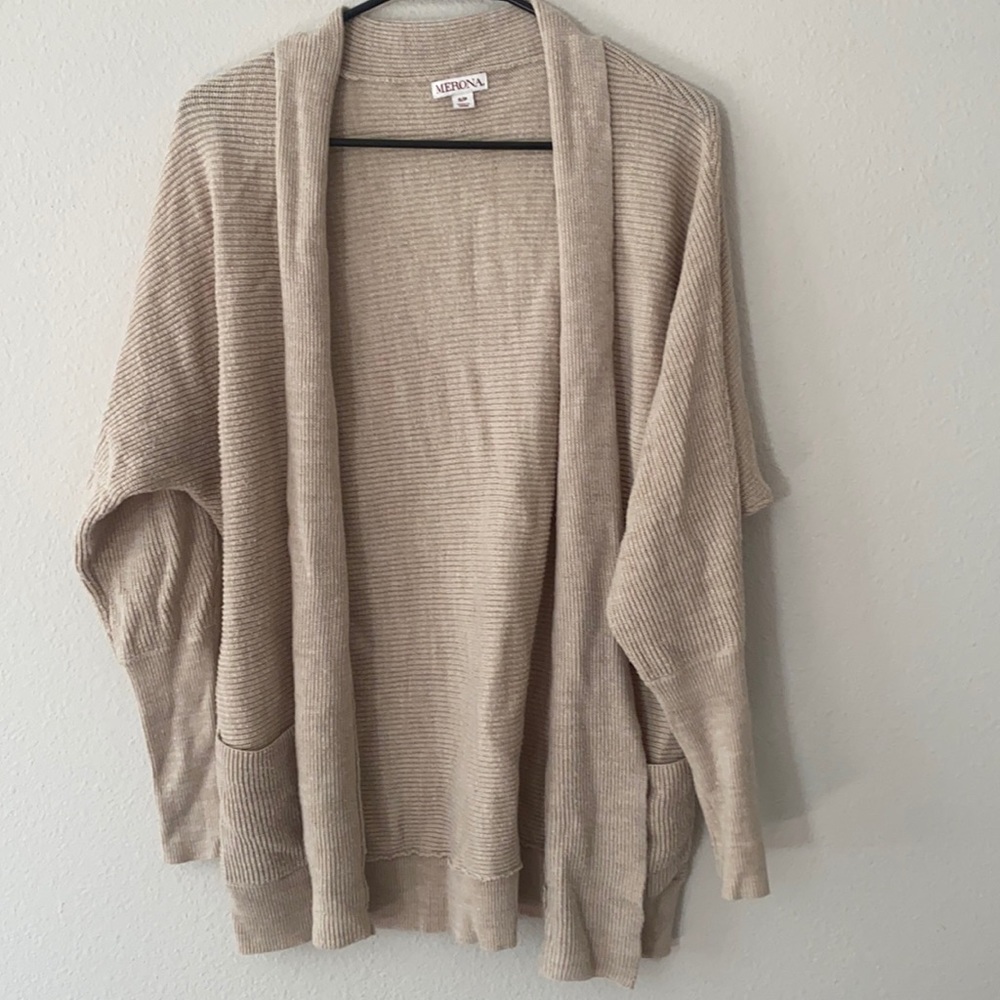 Knit cardigan